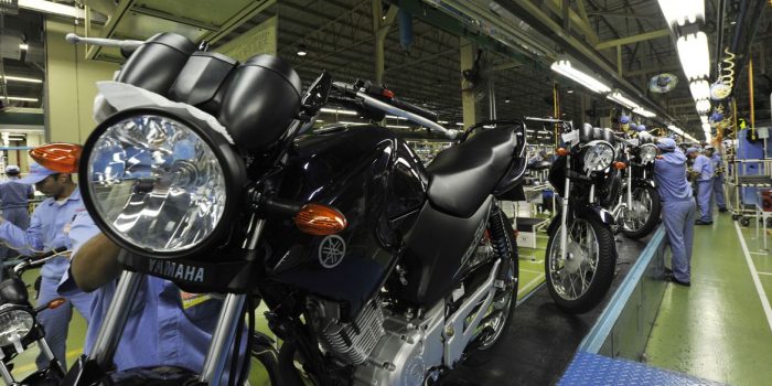 Produção de motocicletas cai 11,9% em setembro, diz Abraciclo