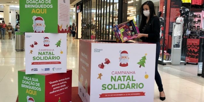 Natal solidário – Shoppings na Baixada arrecadam brinquedos