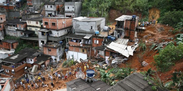 Chuvas causam 24 mortes no estado de São Paulo