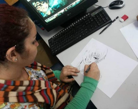 Biblioteca de Xerém abre inscrições para curso de Desenho Mangá