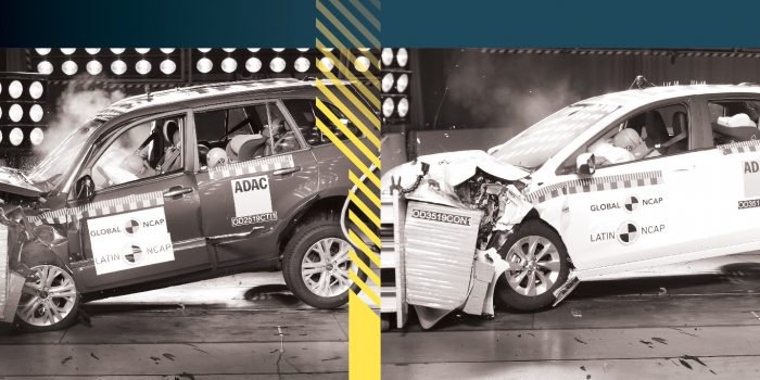 Chile incorpora a classificação NCAP na rotulagem de segurança veicular
