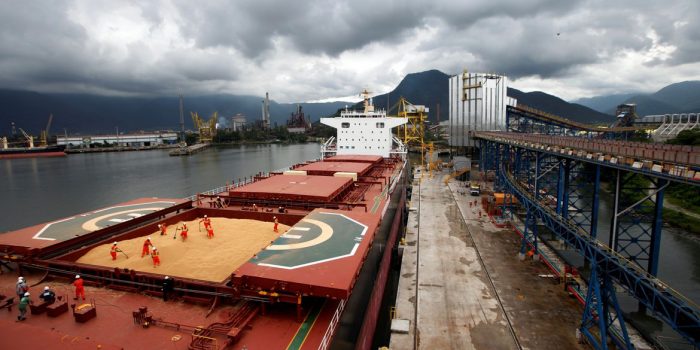 Movimentação de cargas cresce 2,3% no trimeste no Porto de Santos