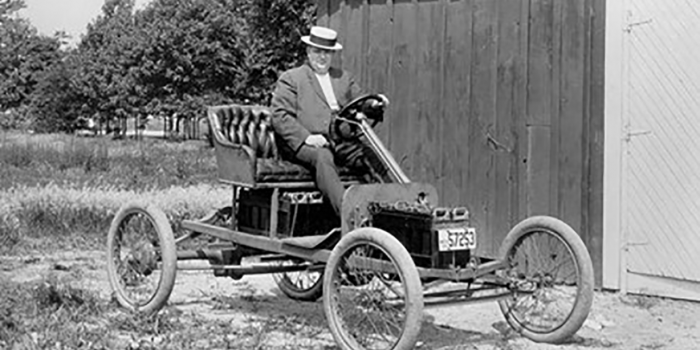 #TBT: o primeiro carro elétrico de Henry Ford