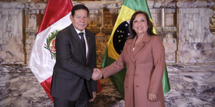 Vice-presidente do Brasil se reúne com presidente em exercício do Peru