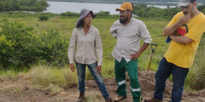 Equipe do Parque Arqueológico de Iguassu faz treinamento em Camboinhas