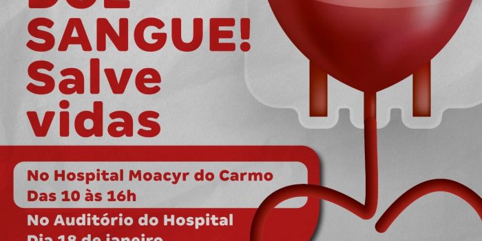 Hospital em Caxias faz primeiro mutirão para doação de sangue em 2023