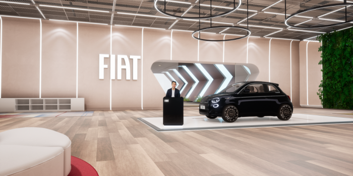 FIAT Metaverse Store estreia da CES 2023 em Las Vegas
