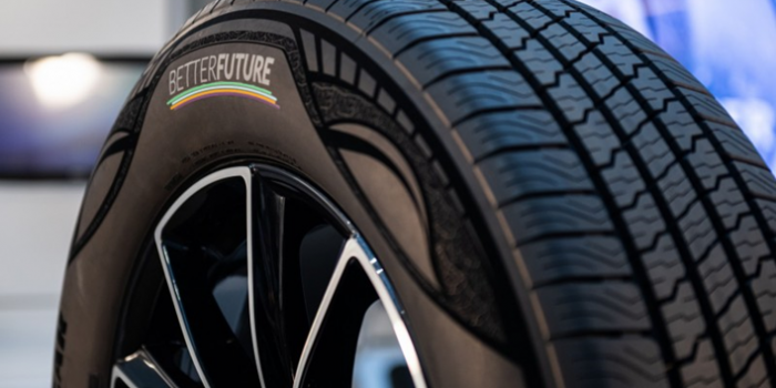 Goodyear apresenta pneu com 90% de materiais sustentáveis