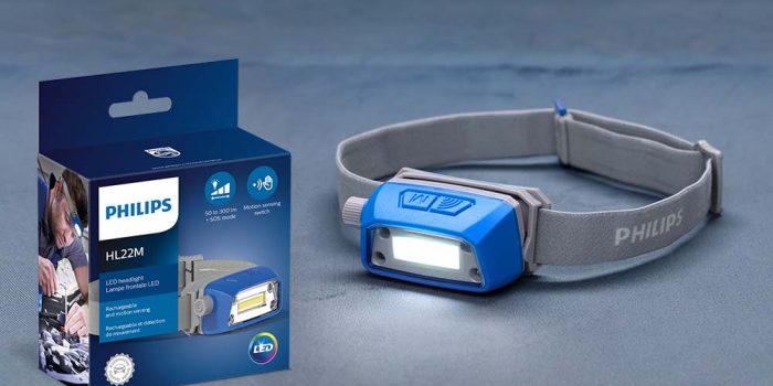 Nova lanterna de cabeça em LED Philips HL22M chega ao mercado brasileiro
