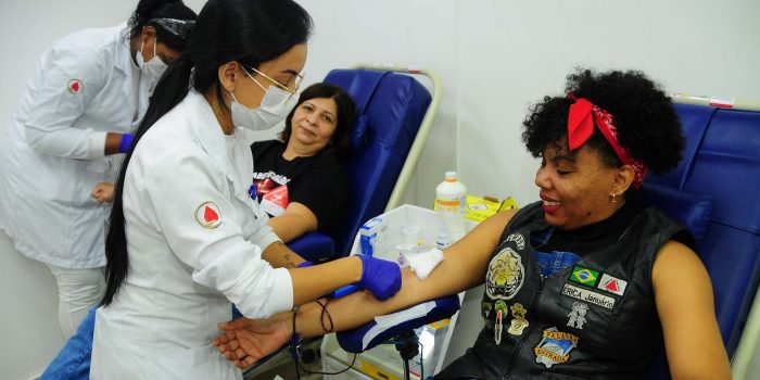 Hospital Geral de Nova Iguaçu recebe doações de sangue de Motoclube