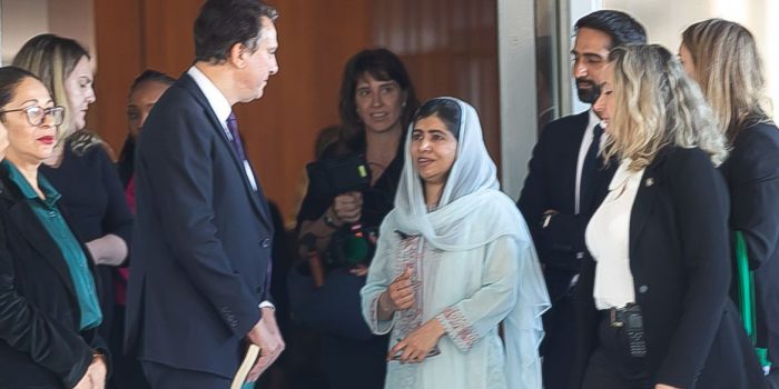 Em Brasília, Malala defende educação mais inclusiva
