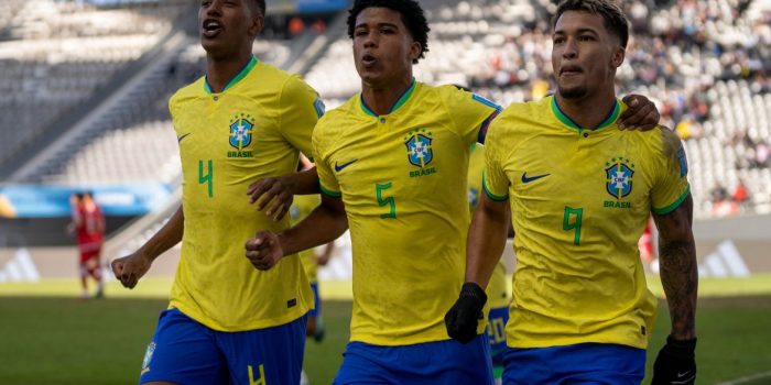 Brasil ganha da Tunísia e avança às quartas do Mundial Sub-20
