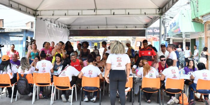 Ação social no Parque Amorim  faz mais de 900 atendimentos