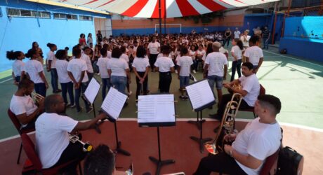 Estudantes vão se apresentar junto à Orquestra Sinfônica Brasileira