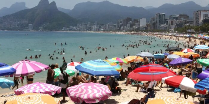 Rio registra sensação térmica recorde de 60,1ºC