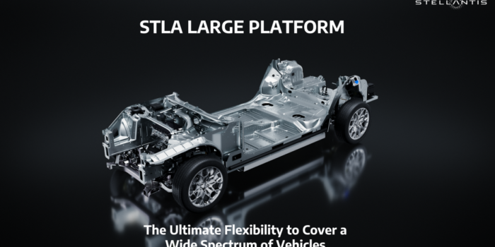 Stellantis lança plataforma STLA Large nativa do BEV com autonomia de 800 km/500 milhas