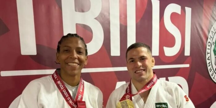 Rafaela Silva e Willian Lima abrem com bronze o GP de Judô na Geórgia