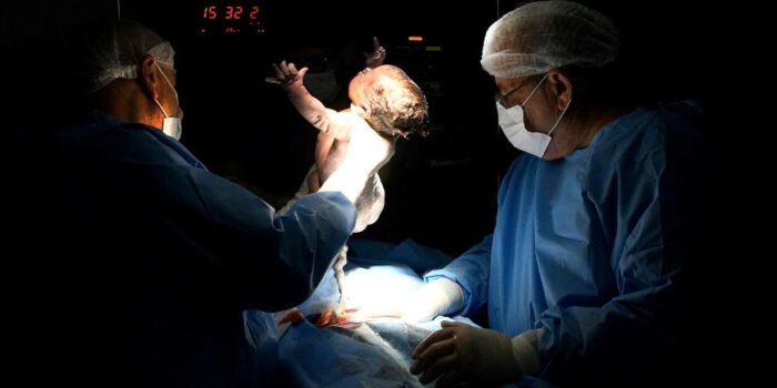 Primeiro bebê do Hospital Iguassú é uma menina