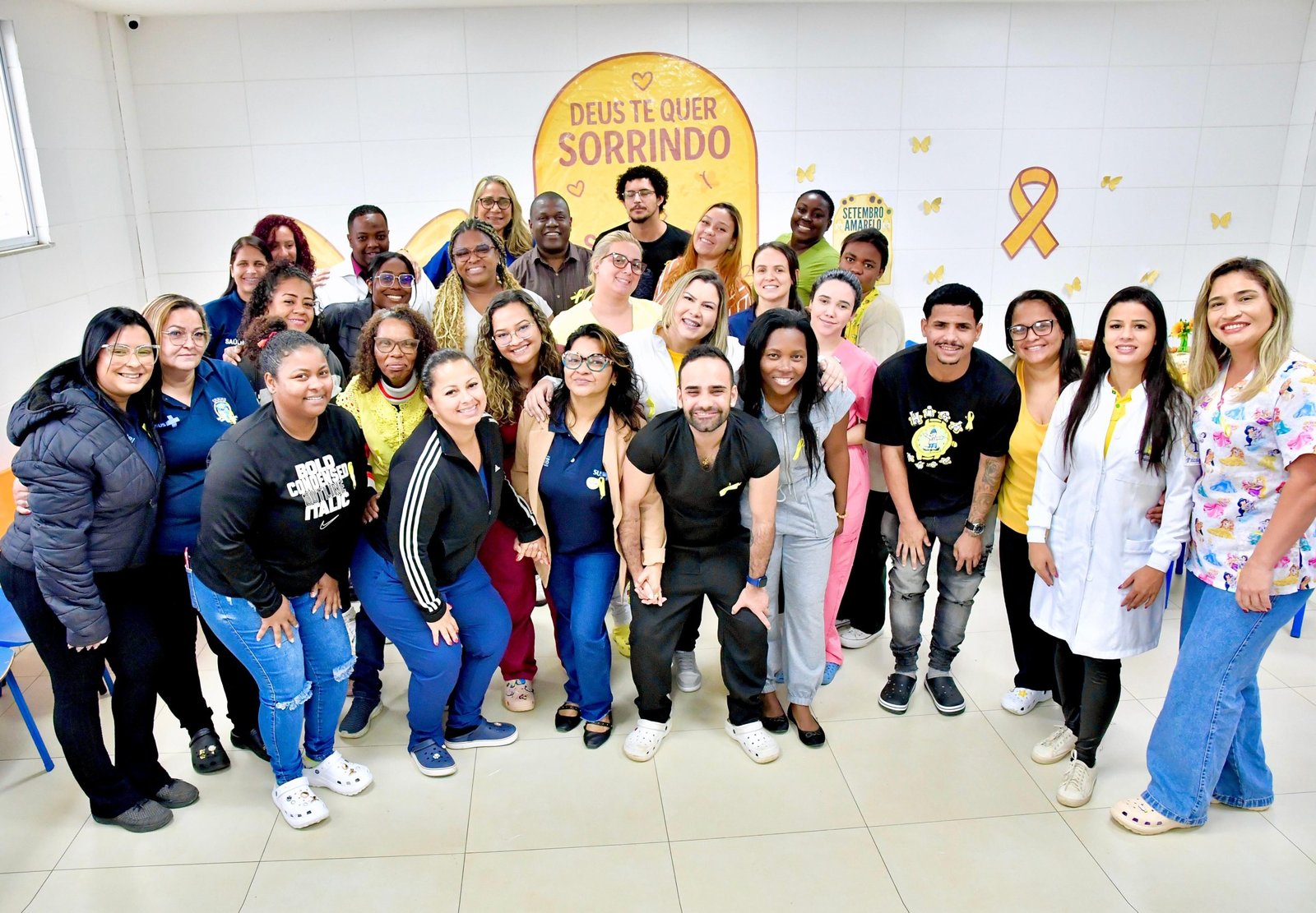 Hospital Infantil de Belford Roxo promove evento do Setembro Amarelo ...