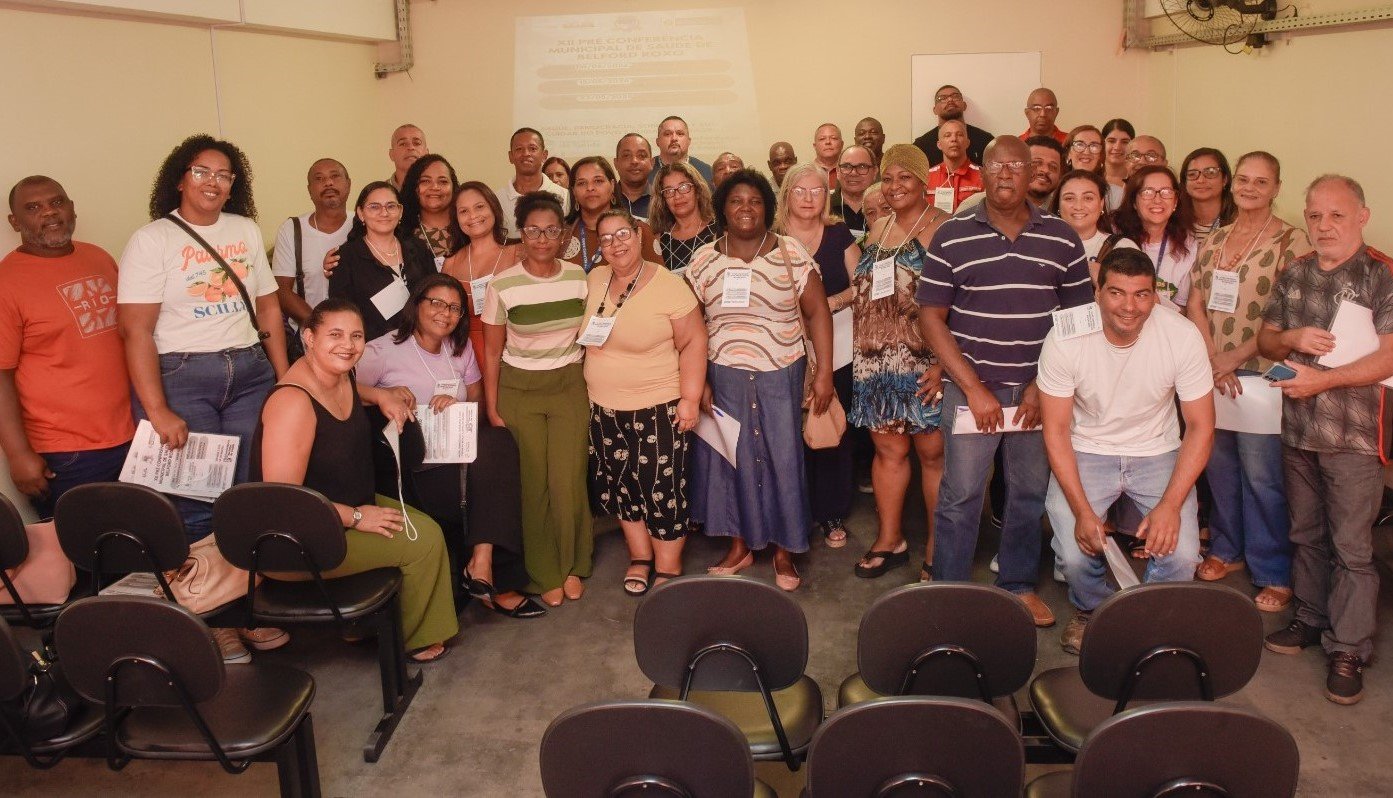 Conselho de Saúde de Belford Roxo realiza primeira pré-conferência de ...