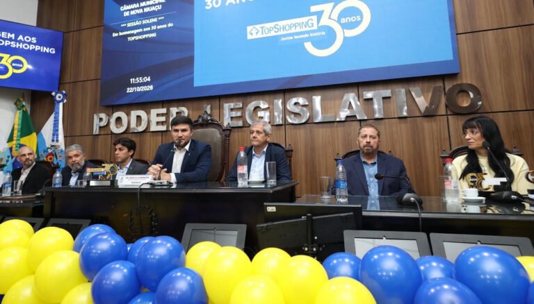 Trajetória dos 30 anos do Top Shopping é homenageada pela CMNI e ACINI